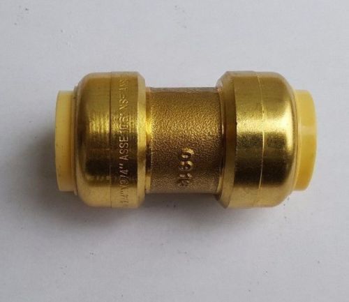 25 PIECES 3/4″ X 3/4″ SHARKBITE STYLE PUSH FIT COUPLINGS FITTINGS, LEAD FREE