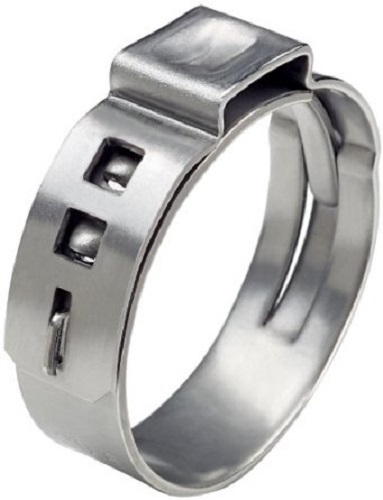 Pex Stainless Clamp Oetiker 1″ Cinch Crimp Ring (Box of 100 pcs)