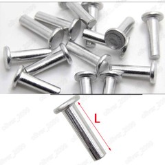 Aluminum 6061 Flat Head Rivets M3 M4 M5 M6