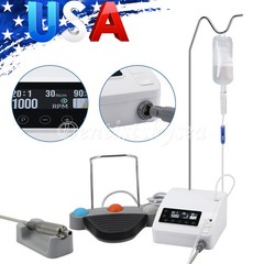 Dental Brushless Implant Motor System Surgical 1:1 LED Contra Angle Handpiece DT