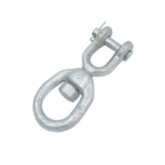 Swivel Marine Mooring Galvanized 2250 Pounds 3/8 inch JAW EYE