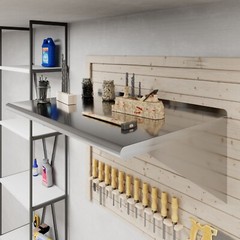 24 in. x 48 in. Stainless Steel Wall Shelf