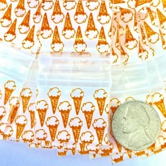 BaggiesSince1987 – 12510 Zip Seal DESIGN Bags METALLIC 25 D MIX 500, 👀Details🔽