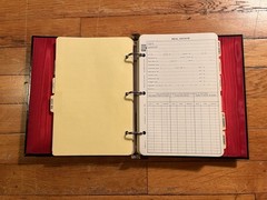 VINTAGE Mi-Reference Investment Portfolio Personal Financial Record Ledger 1967