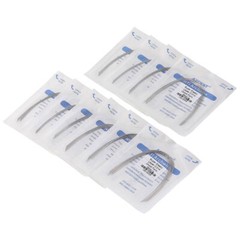 dental Orthodo super elástico niti redondear alambre ovoide/naturaleza/cuadrado