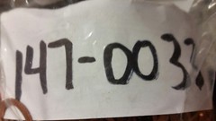 QTY-10 147-0033 Onan COPPER Gasket 27mm x 22.29mm x 1.60mm thick NOS