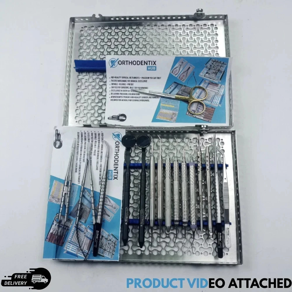 Hu-Friedy Periodontal Microsurgical Kit Professional Tunneled Flap Instruments