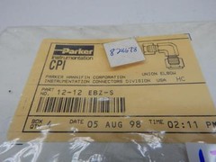 Parker CPI Union Elbow part 12-12 EBZ-S Qty4