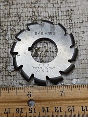 UNION TOOL 2.25″ x 5/16″ x 7/8″ CONVEX 5/16 DIA Side Milling Cutter HSS