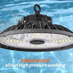 240 Watts UFO LED Light High Bay 5000K Warehouse Industrial Lighting AC 100-277V