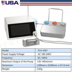 4-Hole Dental Fast High Speed Handpiece Push Button NSK Style Points USA