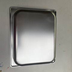 Premier Choice 1/2 Size Chafer Food Pan Stainless 2 1/2” Deep Steam Table