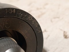 Vektek 10-1018-04 accumulator, 1500 PSI nitrogen precharged as shown