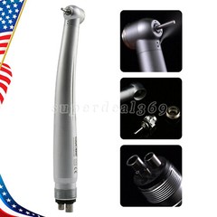 10*SANDENT Dental High Speed Turbine Handpiece Push Button Standard Head 4 Hole