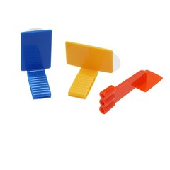 100Pack Dental Sensor Holders XCP-XP Disposable Adhesive Holders Red/Blue/Yellow