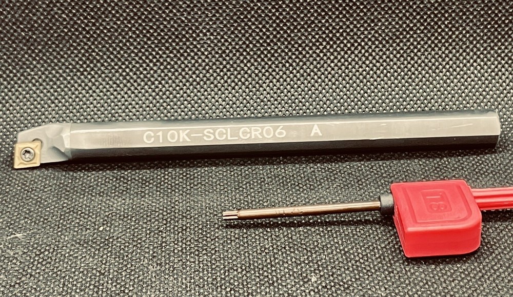 SOLID CARBIDE C10K-SCLCR06 INDEXABLE LATHE BORING BAR 10 MM SHANK