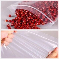 Clear Zip Seal Plastic Bags Jewelry Zipper Top Lock Reclosable Baggies 2 Mil 2ML