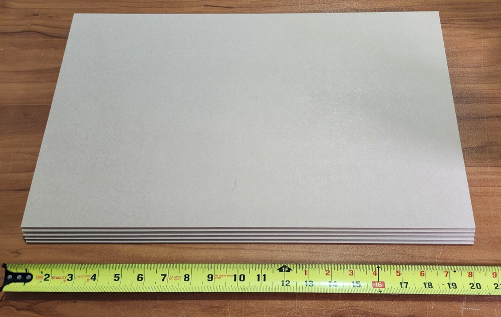 (5) ACRYLIC CELL CAST SHEET CLEAR 1/8″ X 12″ X 20″ LOT OF 5