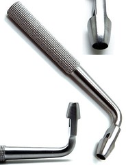 Dental Tissue Punch Curved 4mm, 5mm, 6mm, 8mm Implant Surgical 4 Pcs Instruments