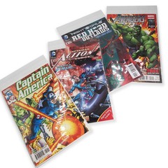 N’icePackaging – 200 Qty Protective Comic Book Sleeves – Super Clear OPP…