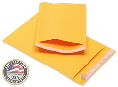 Kraft Gold Air Bubble Mailers Shipping Padded Envelopes Self Seal Made in USA