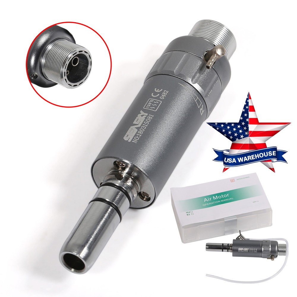 Dental Low Speed E type Air Motor 2/4-Hole Micromotor Handpiece NSK Style
