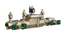 Watts 1 in. Double Check Valve Backflow Preventer With Freeze Sensor 007M1-QT-FZ