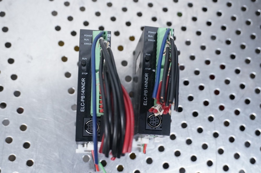 (Qty 2) Eaton ELC-PB14NNDR PLC Controller Module 8 In 6 Out 24VDC ELC-PB14NNDR-1
