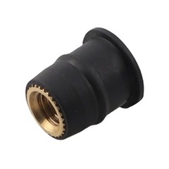Rubberized Brass Nuts Neoprene Well Nuts Various Sizes High Strength Rubber