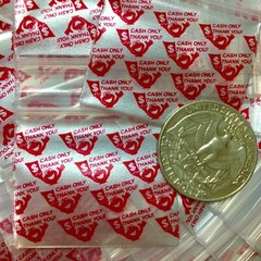 2 MIL15125 1.5″ X 1.25″ ZipSeal BAGS COLOR/900 + DESIGN/100=1000PCS, 👀Details🔽