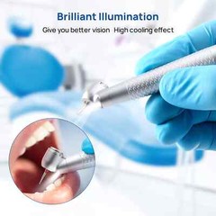 Dent 45° Surgical Fiber Optic LED Handpiece Turbina For KAV MULTIflex Coupler