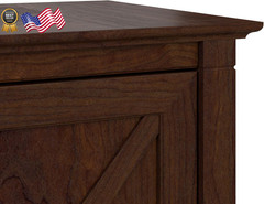 Bush Key West 2 Drawer Lateral File Cabinet Bing Cherry 1 FREE SHIPPING USA
