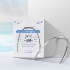 AZDENT Dental Orthodontic Brackets/Niti Arch Wire Round/Rectangular Ovoid/Nature