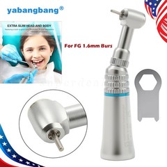 Yabangbang Dental Low Speed Contra Angle Handpiece Push E-type Fit FG1.6mm Bur