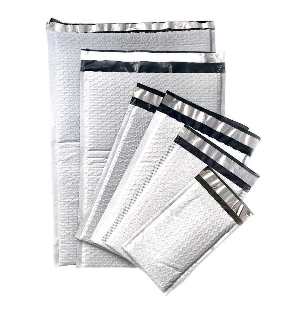 #000 4″x8″ Poly Bubble Padded Envelopes Mailers Shipping Mailing Bags 4×7