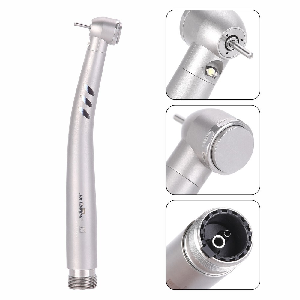 AZDENT Dental High Speed Handpiece LED/ No LED Push Button Turbine 2/4 Holes