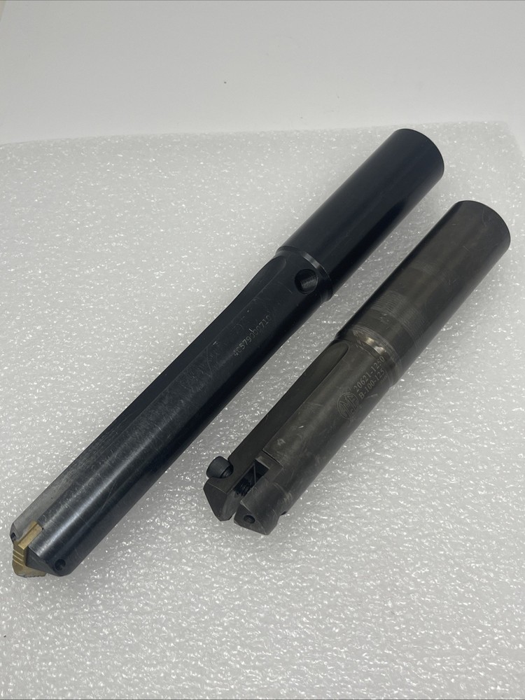 Lot Of (2) Allied Replaceable Tip Spade Drill Holders, 20621-1250 and Unknown