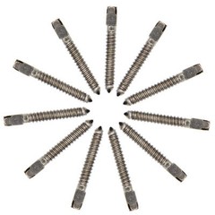 120 Pcs Dental Conical Screw Posts Kit, Assorted Stainless Steel Parallel Posts