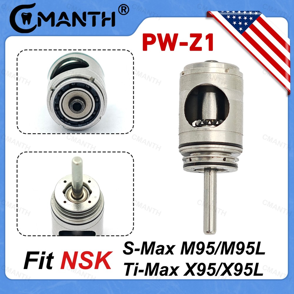 US Dental Handpiece Rotor Cartridge Rotor For NSK S-Max M95L M95 Ti-Max X95L X95