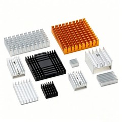 Aluminium Heatsink Radiator CPU Heat Sink Cooling Block Various Sizes Available