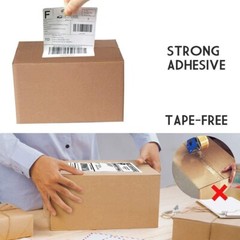 4 Rolls 4×6 Direct Thermal Shipping Labels – 250 per roll – 1000 labels