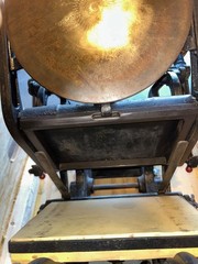letterpress press 6×9 chase Daughaday improved model 2 press new rubber rollers
