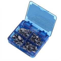 AZDENT Dental Ortho Buccal Tube 1st 2nd Molar Roth/MBT 022 018 Bondable Non-Conv