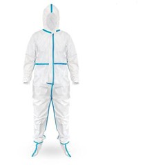 Disposable Protective Coveralls Heavy Duty Full Body W Hood & Boots XL Case/25