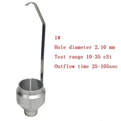 Portable Ford Flow Cup Ford Viscosity Cup with Volume 100±1ml Size 1#2#3#4#5#6#
