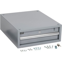 Global Industrial Stacking Workbench Drawer Gray 6″H
