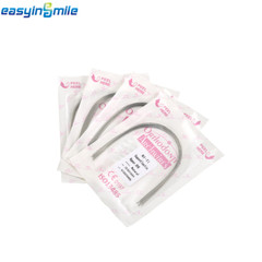 100pcs Dental Orthodontic NITI Arch Wires round natural super elastic Wire 16/20