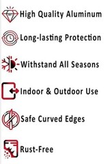 Yes Elegant BLACK Aluminum Composite Sign