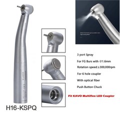 COXO YUSENDENT Dental Fiber Optic High Speed Handpiece LED Coupler NEW Style