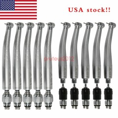 1-5* Dental High Speed Handpiece Standard Head & 4Hole Quick Coupling Attach